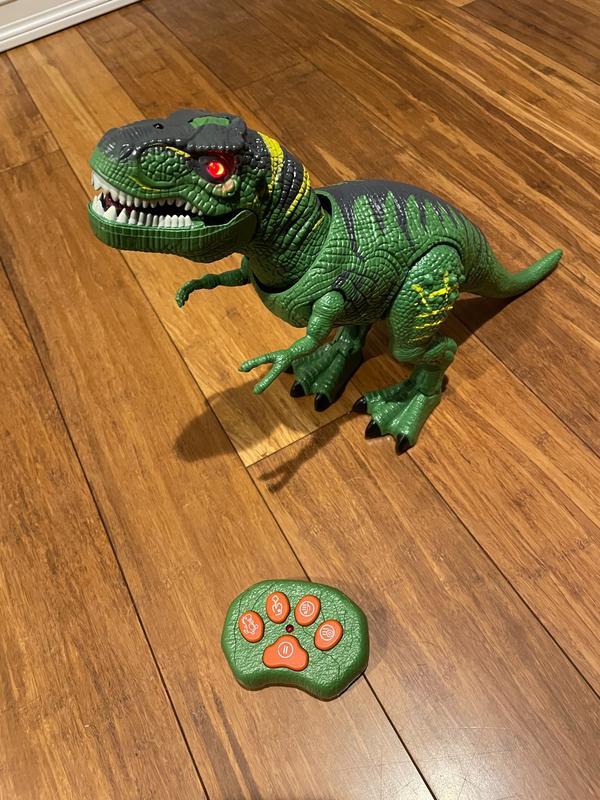 Remote Control Dinosaur Toys, Light Up & Realistic Roaring Sound, T Rex Dinosaur Toys, Electronic Walking Dinosaur Toys, Dinosaur Robot Toy photo review