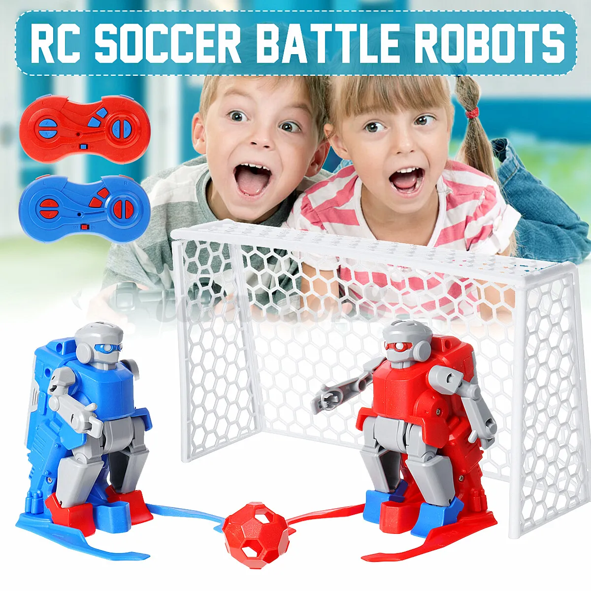 Remote Control Football Robot Toy with Intelligent Dribbling &amp; Shooting