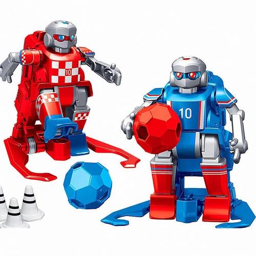 Remote Control Football Robot Toy with Intelligent Dribbling &amp; Shooting