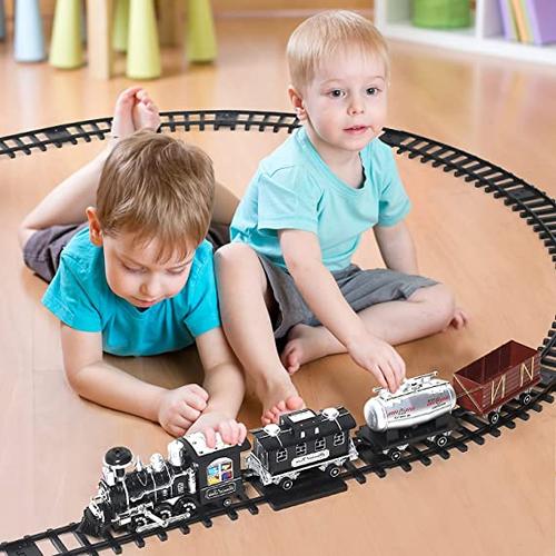 Remote Control With 3 Speeds | Rc Train Set With Smoke, Sound And Light