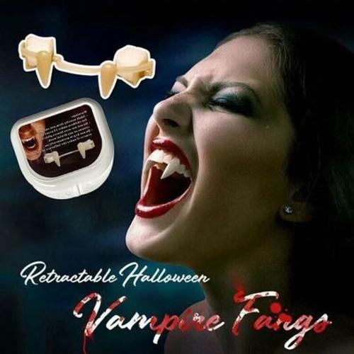 Retractable Vampire Fangs Teeth