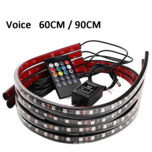 RGB Car Underglow LED Light Strip with Remote Control