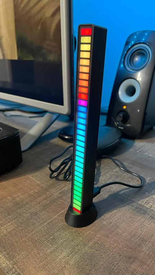 Rhythm Led Light Bar for Music - Sound Activated RGB LED Light photo review