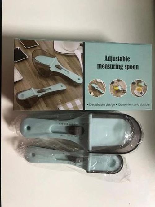 Scale Measuring Spoon, Adjustable Quantitative Spoon photo review