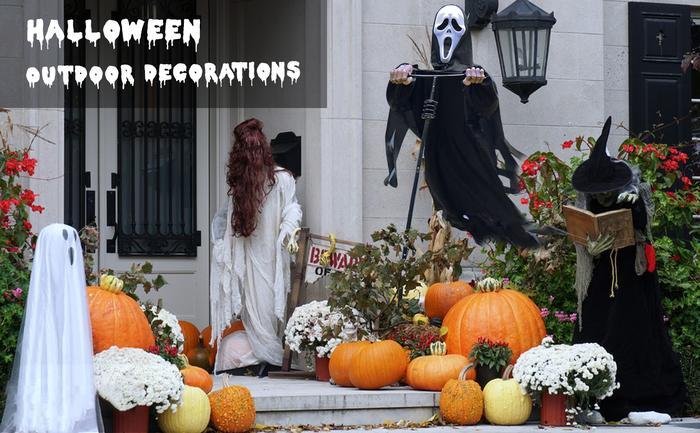 Scarecrow Screaming Ghost Halloween Scary Ghost Of Death Ghost Flying Halloween Decoration