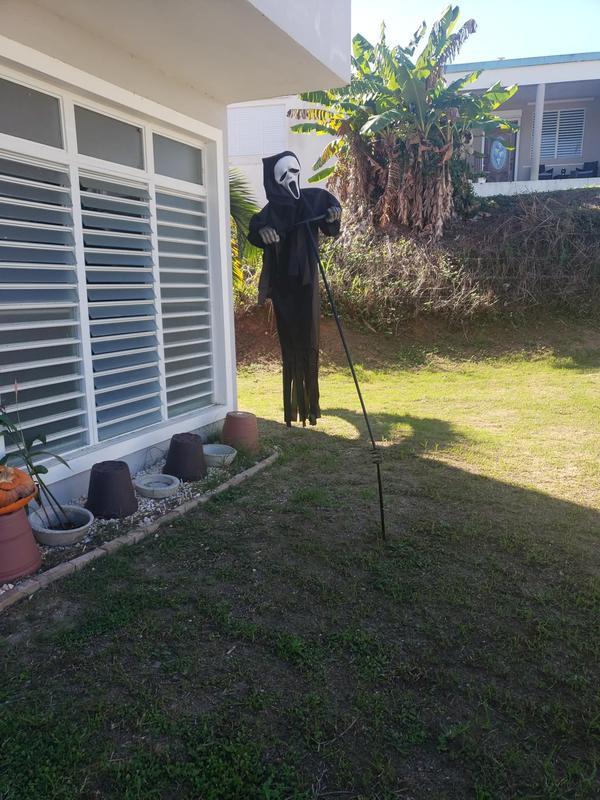 Scarecrow Screaming Ghost Halloween Scary Ghost Of Death Ghost Flying Halloween Decoration photo review