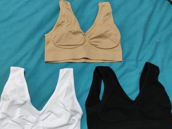 Seamless Genie Bra Sports Bra without Steel Ring for Yoga Fitness photo review