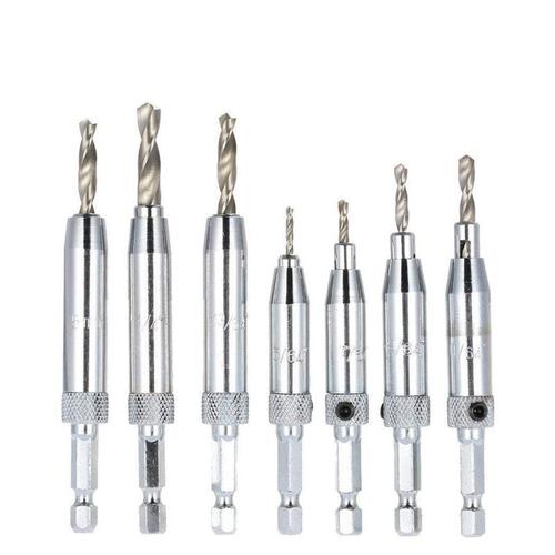 Self-Centering Hinge Drill Bits Set for Door Cabinet Woodworking