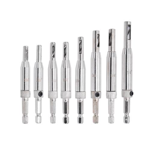 Self-Centering Hinge Drill Bits Set for Door Cabinet Woodworking