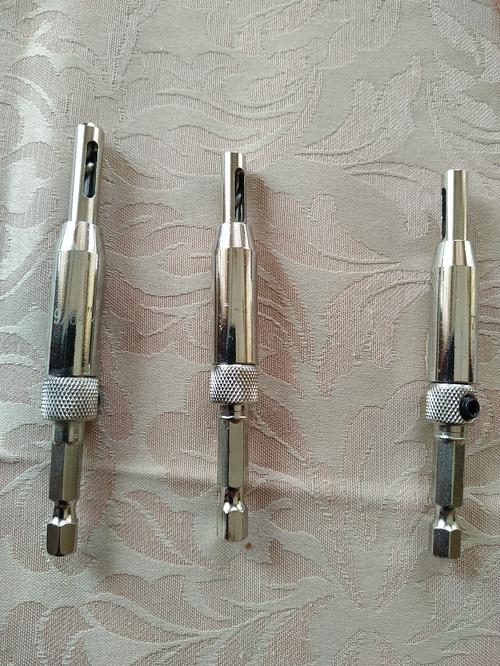 Self-Centering Hinge Drill Bits Set for Door Cabinet Woodworking photo review