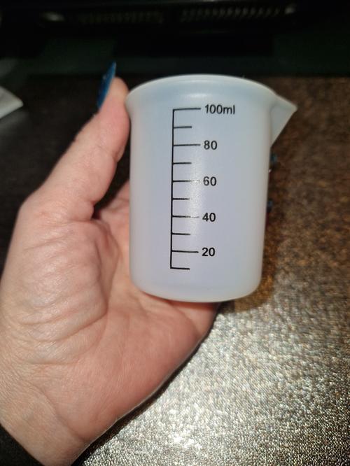 Silicone Measuring Cup with Clear Scale photo review