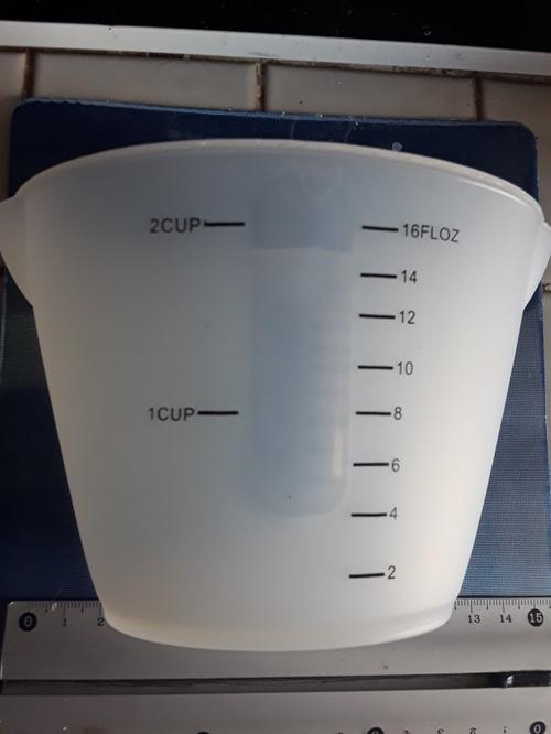 Silicone Measuring Cup with Clear Scale photo review