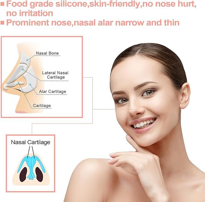 Silicone Nose Shaper Clip