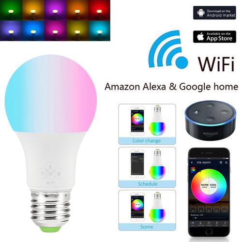 Smart RGB Color Changing LED Light Bulb