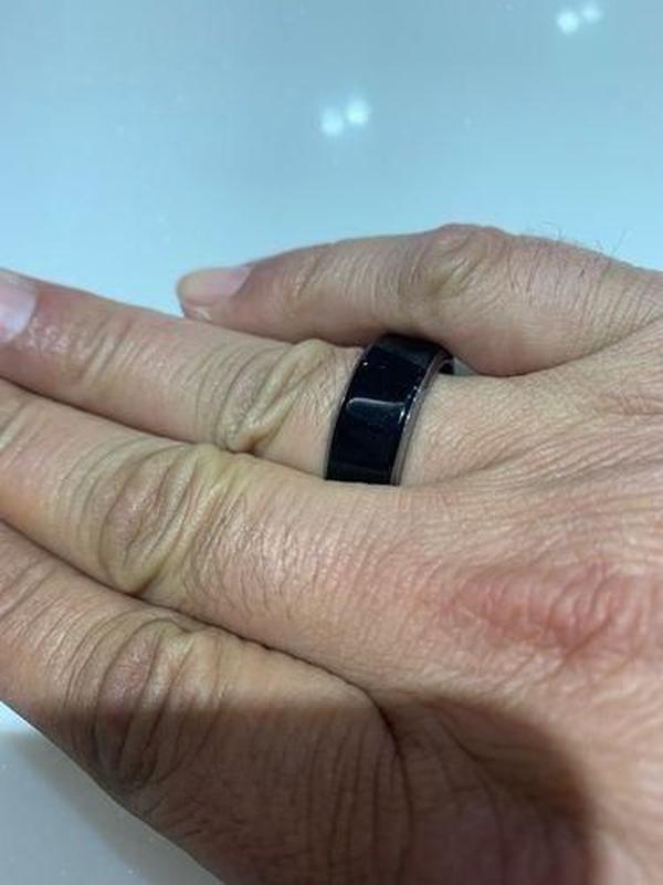 Smart Ring Bluetooth Wearable Device Multifunctional Black High-tech photo review