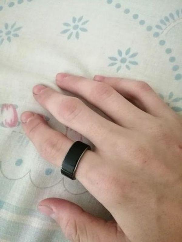 Smart Ring Bluetooth Wearable Device Multifunctional Black High-tech photo review