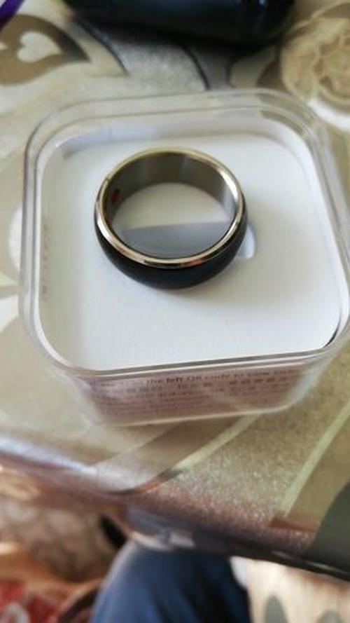 Smart Ring Bluetooth Wearable Device Multifunctional Black High-tech photo review