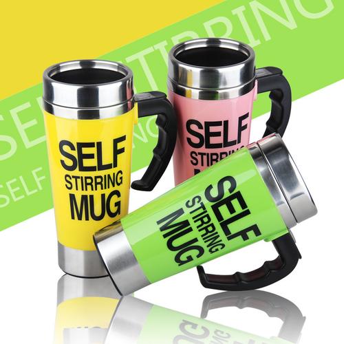 Smart Self Stirring Mug - Automatically Mixes Coffee, Tea, and Other Beverages