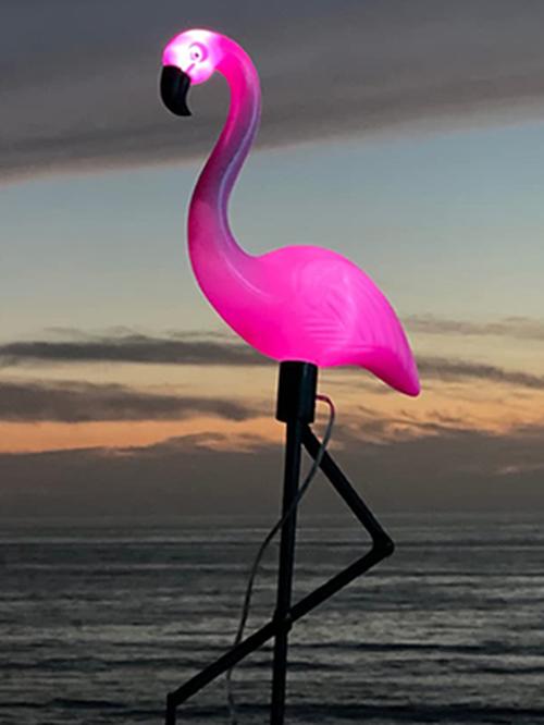 Solar Powered Flamingo