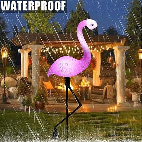 Solar Powered Flamingo