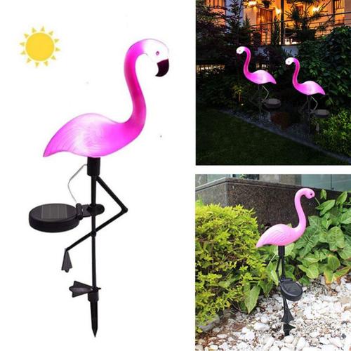 Solar Powered Flamingo