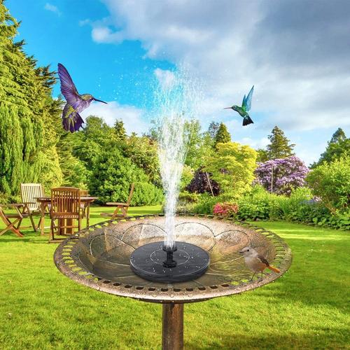 Solar Powered Fountain - A Beautiful and Sustainable Way to Add Life to Your Garden