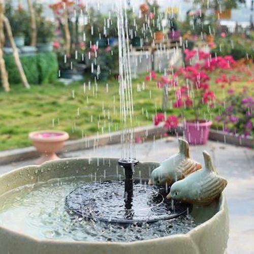 Solar Powered Fountain - A Beautiful and Sustainable Way to Add Life to Your Garden