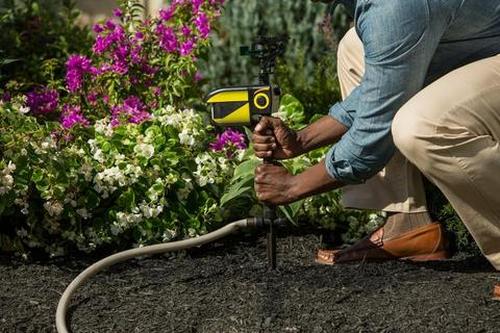 Solar Powered Motion Activated Animal Repellent Garden Sprinkler