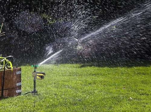 Solar Powered Motion Activated Animal Repellent Garden Sprinkler