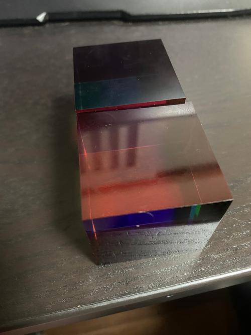 Spectroscope Optical Glass Cube Color Combining Prism photo review