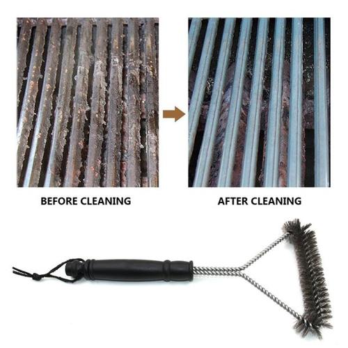 Stainless Steel Barbecue Brush - Non-Stick Cleaning Brushes - Barbecue Accessories