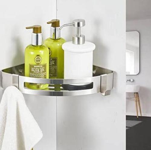 Stainless Steel Corner Shower Shelf