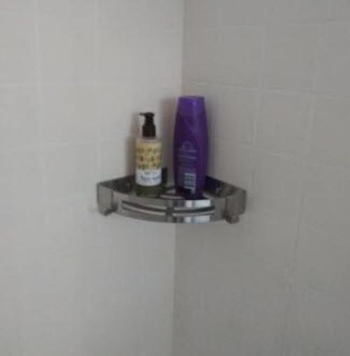 Stainless Steel Corner Shower Shelf photo review