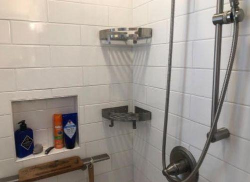 Stainless Steel Corner Shower Shelf photo review