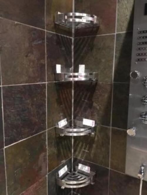 Stainless Steel Corner Shower Shelf photo review