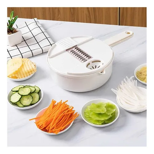 Stainless Steel Mandoline Slicer with Adjustable Thickness