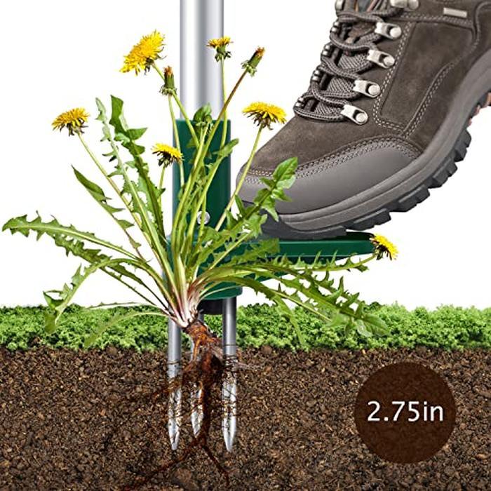 Standing Weed Puller Root Removal Tool