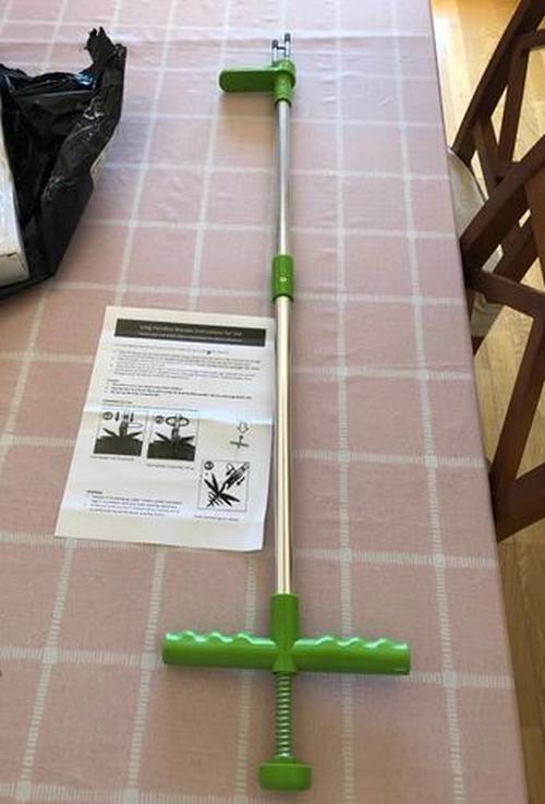 Standing Weed Puller Root Removal Tool photo review