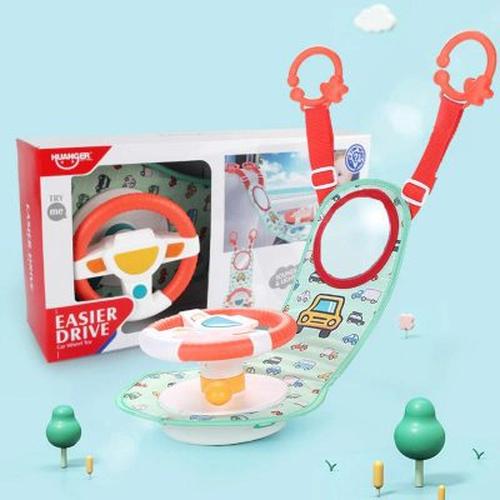 Steering Car Wheel Kids Musical Entertaining Toy