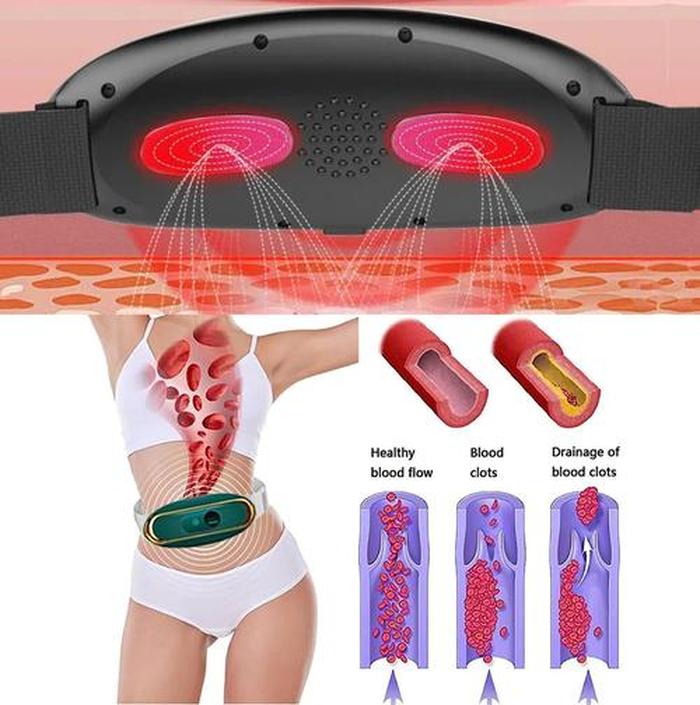 Stomach Lipo Burn Machine - Massage Belt Weight Loss Fitness Equipment Thin Legs