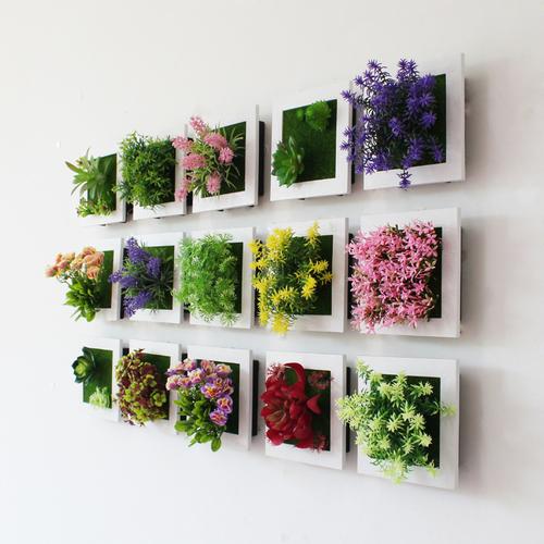 Succulent Wall Hanger Frame - Indoor Plant Decor for Home &amp; Garden