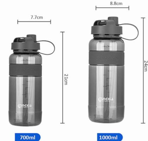 Summer Large Capacity Sports Water Bottle With Strap Portable Outdoor