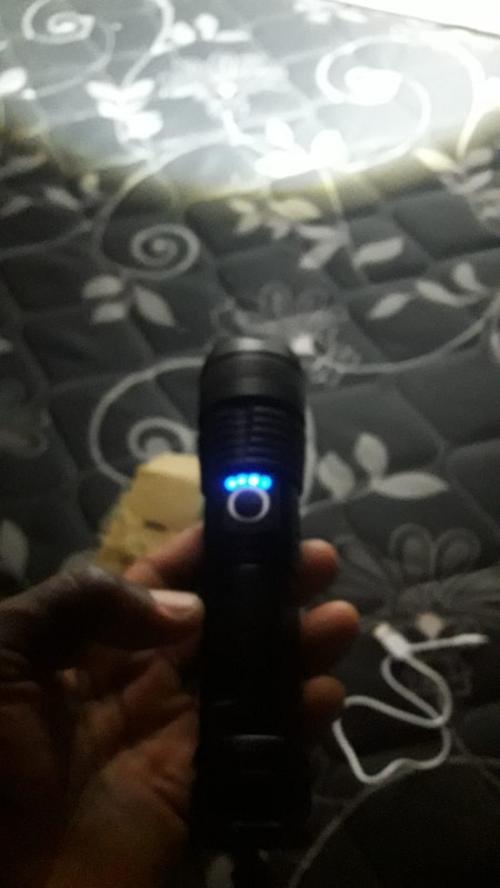 Super Bright Flashlight Most Powerful Flashlight, Flashlight Strong Light Long-range USB Charging photo review