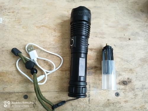 Super Bright Flashlight Most Powerful Flashlight, Flashlight Strong Light Long-range USB Charging photo review