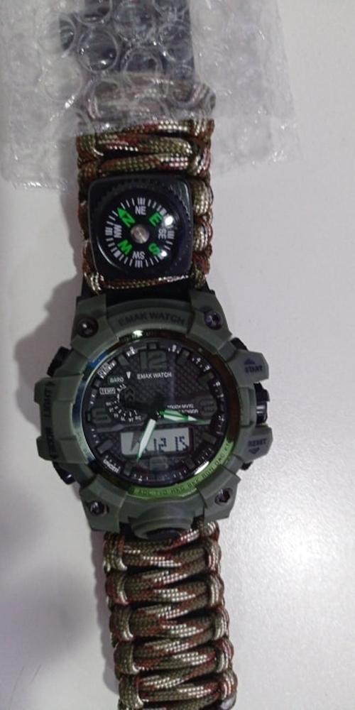 Tactical Paracord Watch photo review