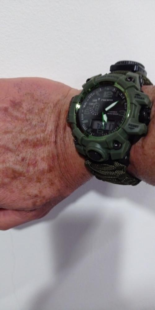 Tactical Paracord Watch photo review