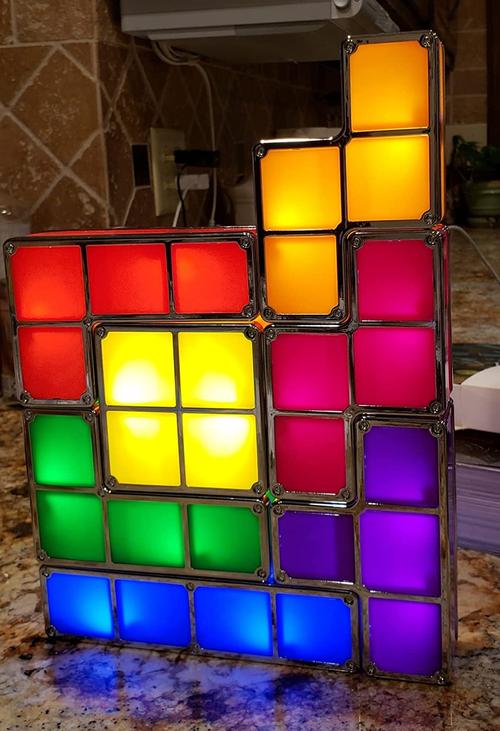 Tetris Lamp photo review