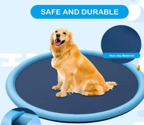 Thick Anti-Slip Sprinkler Swimming Pool for Pets &amp; Kids Summer Outdoor Water Toys