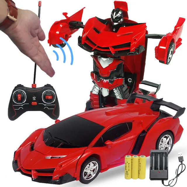 Transformer Rc Robot Car - 2 in 1 Fun for Kids and Adults