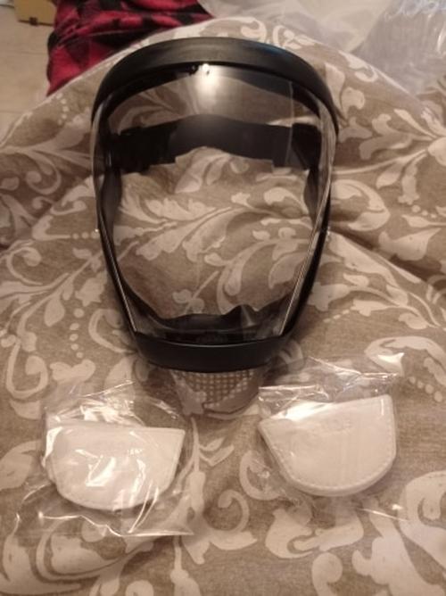 Transparent Face Shield Anti-oil Onion Goggles Dust-Proof photo review